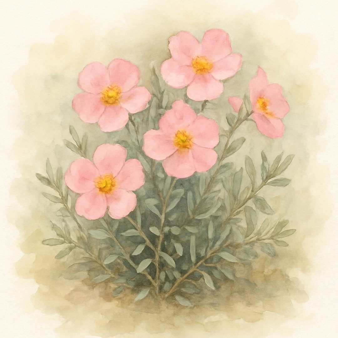 Helianthemum 'Lawrenson's Pink'