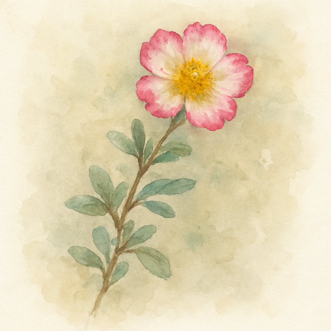 Helianthemum 'Raspberry Ripple'