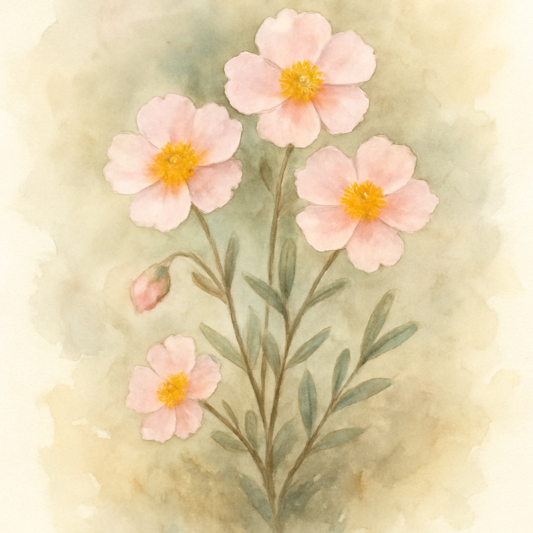 Helianthemum 'Rhodanthe Carneum'