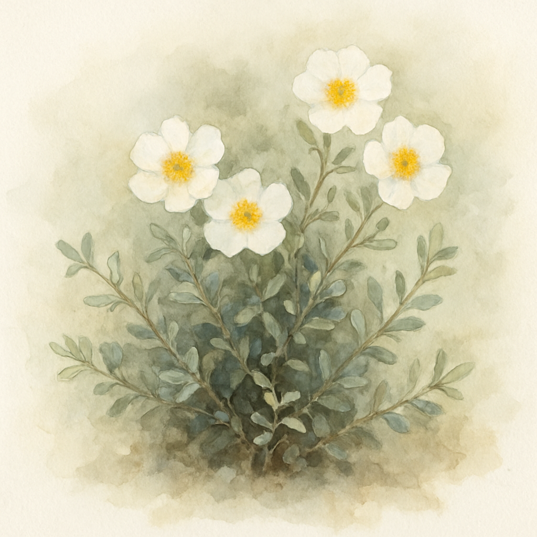Helianthemum The Bride