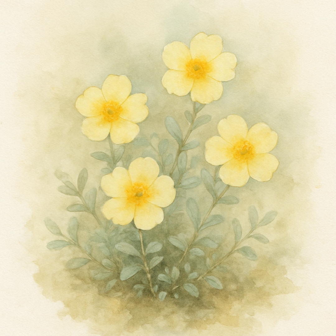 Helianthemum Wisley Primrose