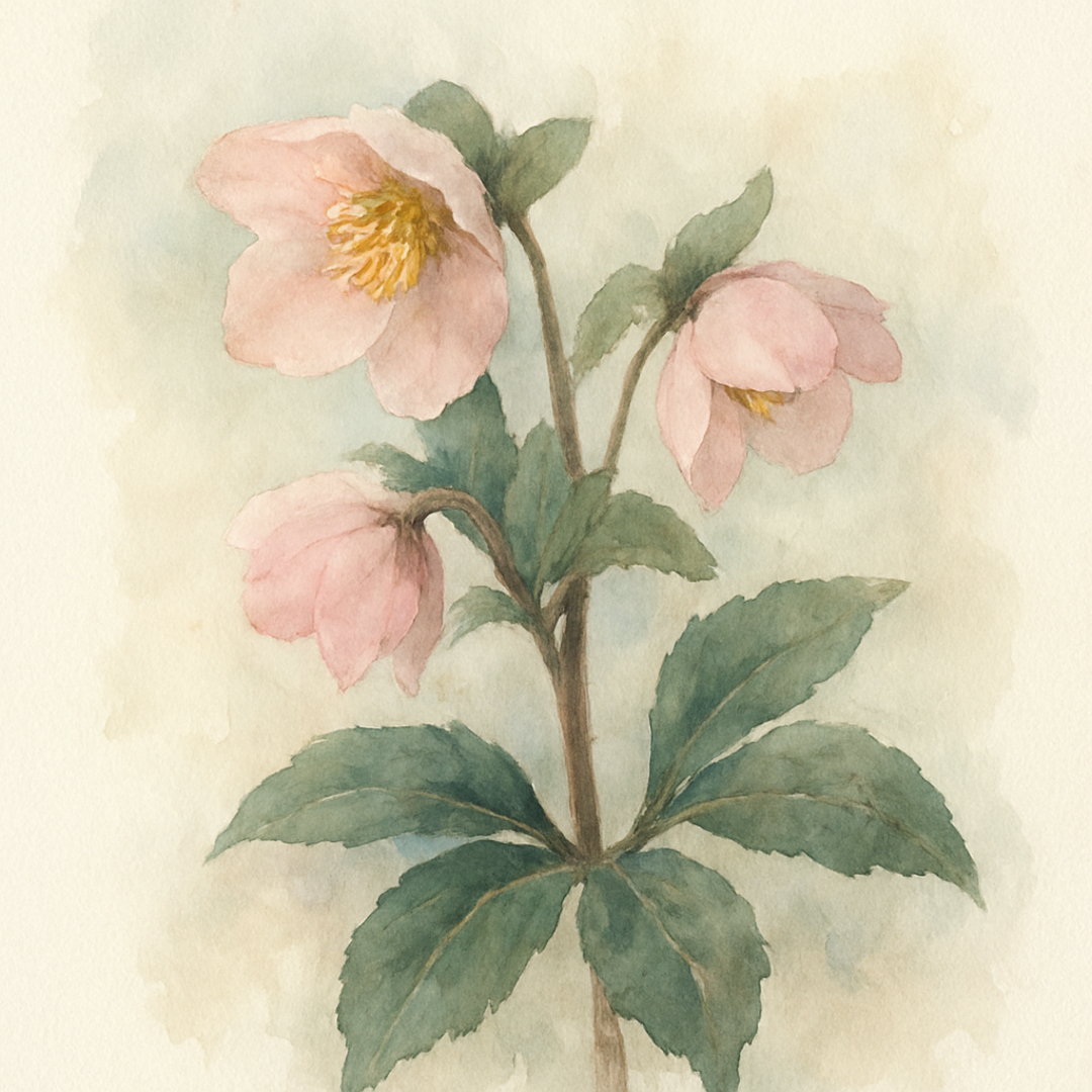 Helleborus Walberton's Rosemary 'Walhero'