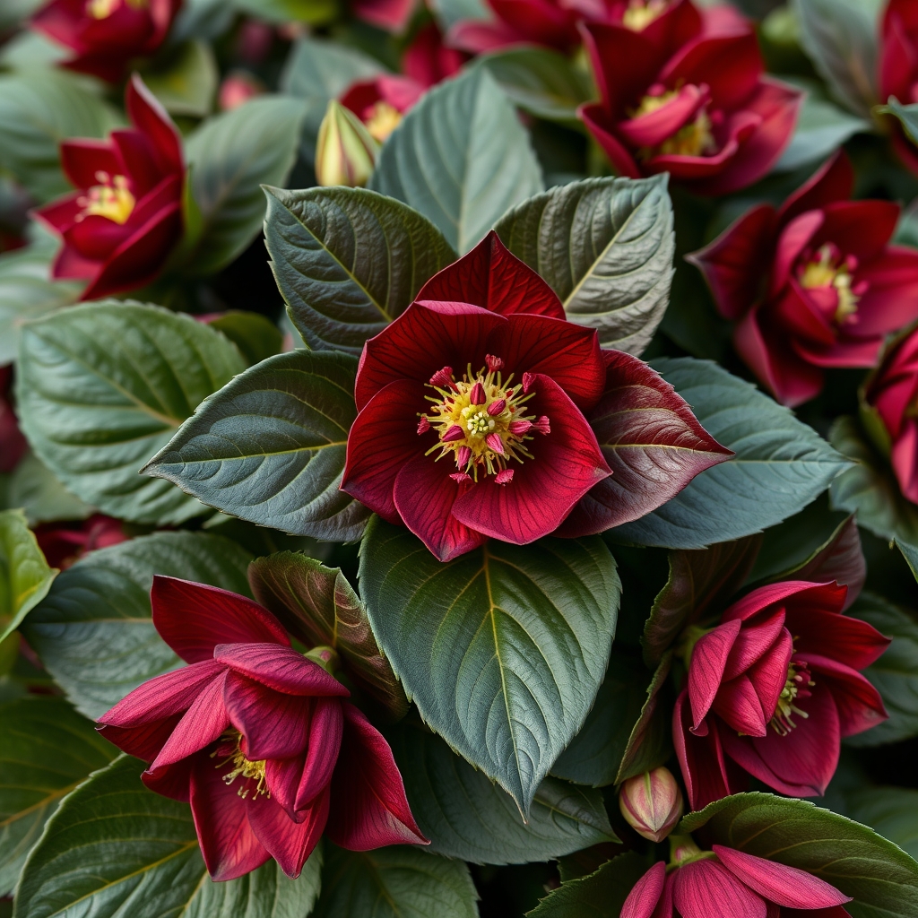 Winter Jewels Ruby Port Hellebore
