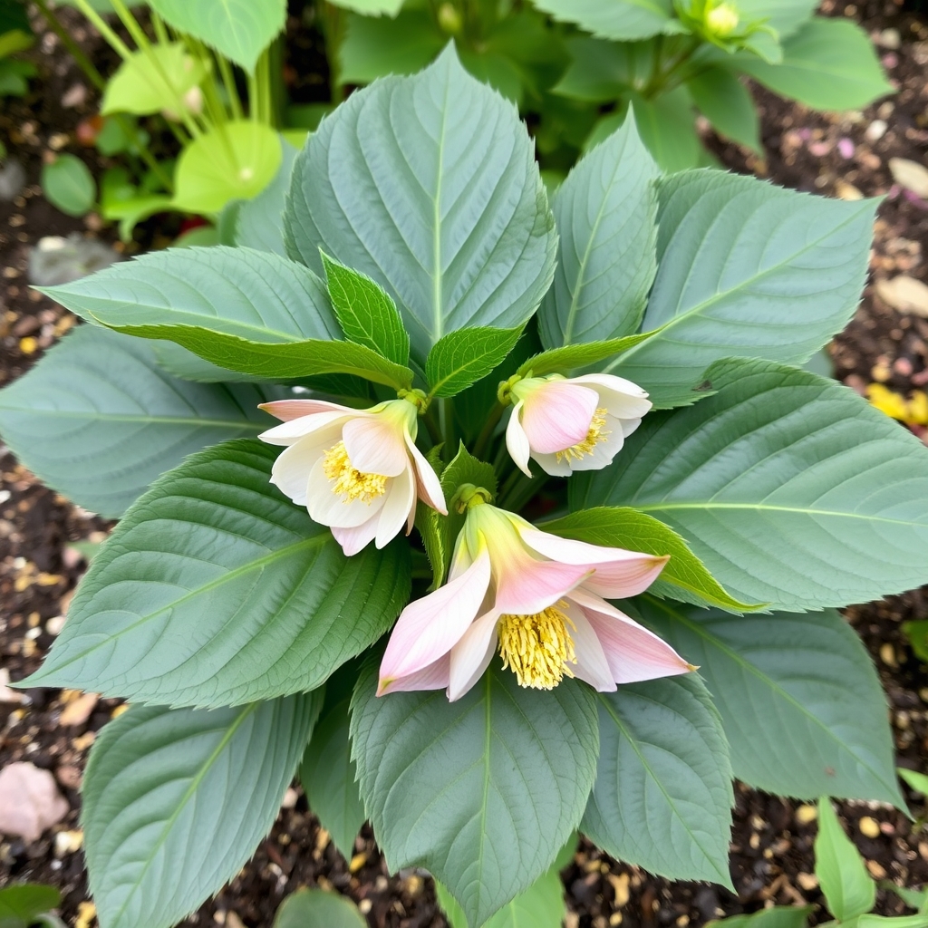 Helleborus x ballardiae HGC Cinnamon Snow (=Coseh 700)