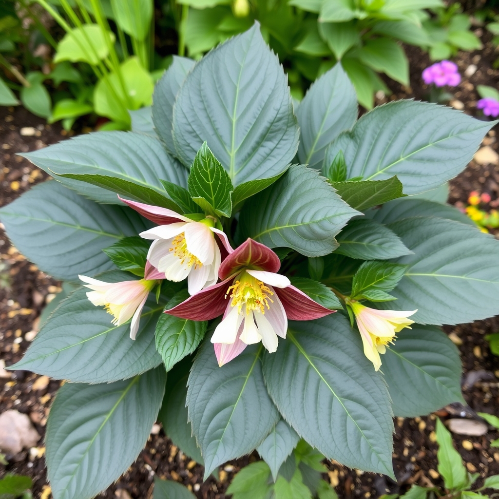 Helleborus x hybridus 3 x mixed doubles and singles