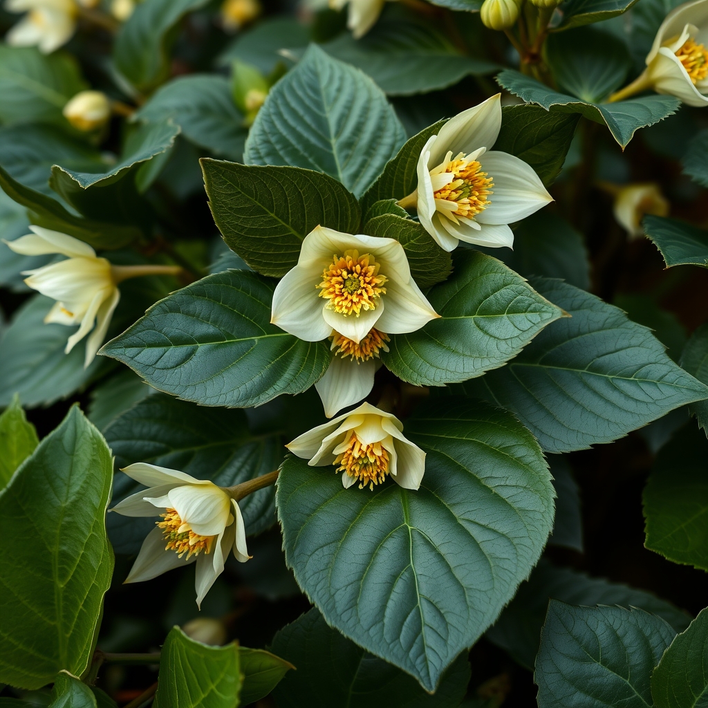 Helleborus x hybridus (Ashwood Garden Hybrids) Anemone Form Ivory Primrose Shades