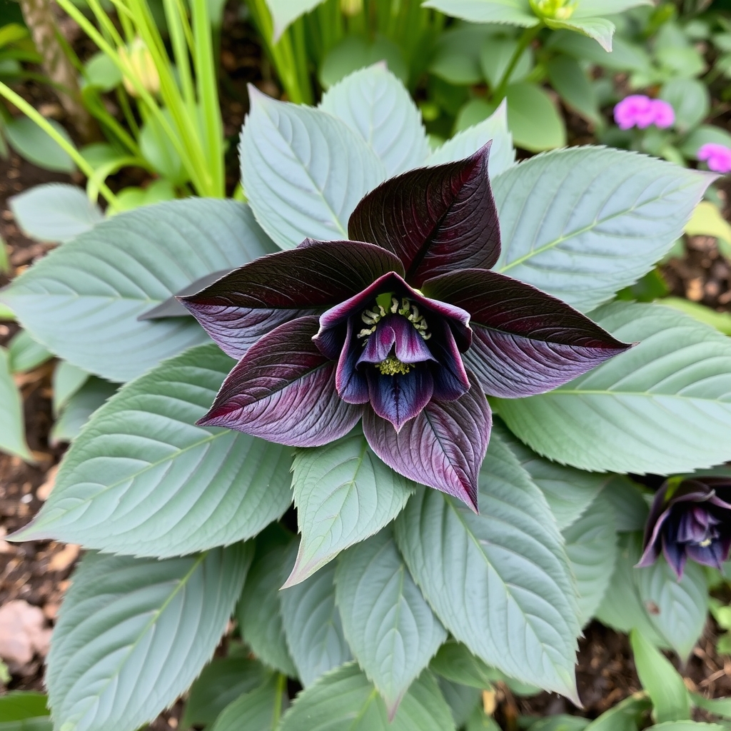 Helleborus x hybridus (Ashwood Garden Hybrids) Double Black