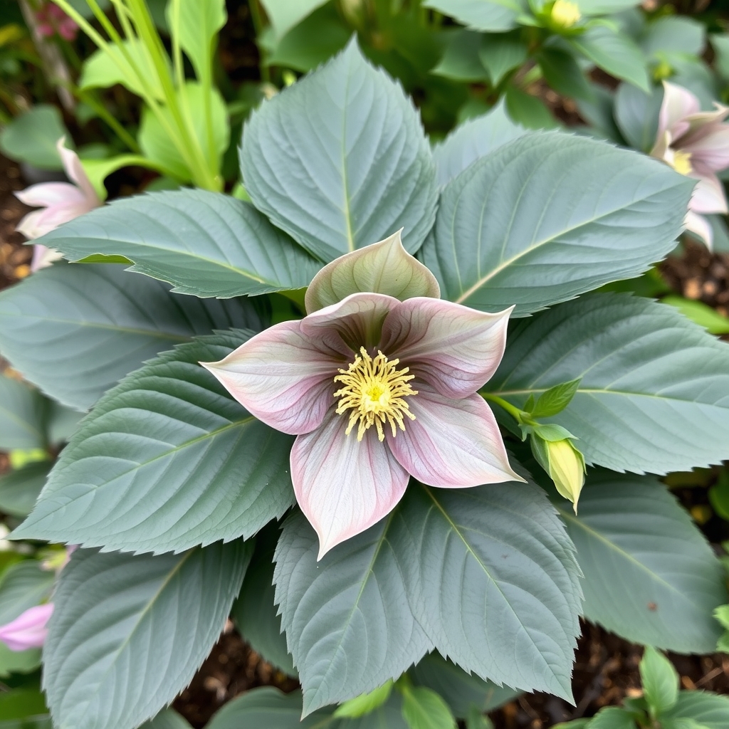 Helleborus x hybridus (Atlas Group) ‘Mercury’