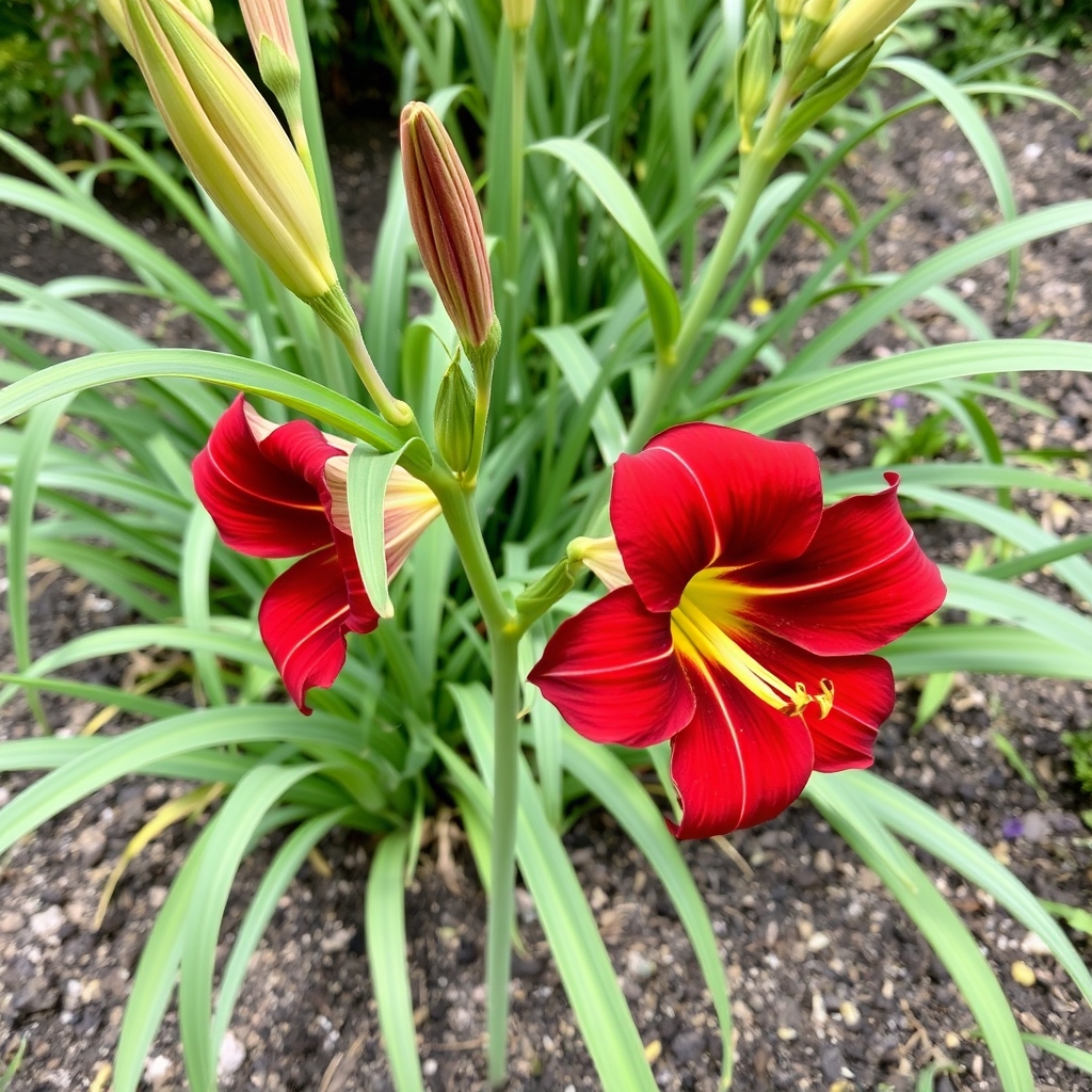 Hemerocallis 'Christmas Tidings'