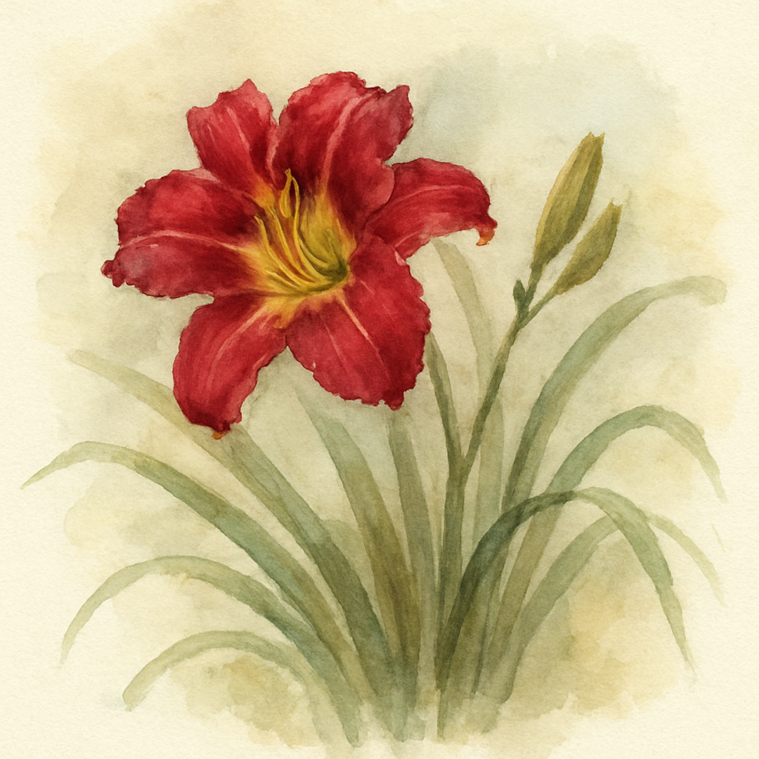 Hemerocallis 'Christmas Tidings'