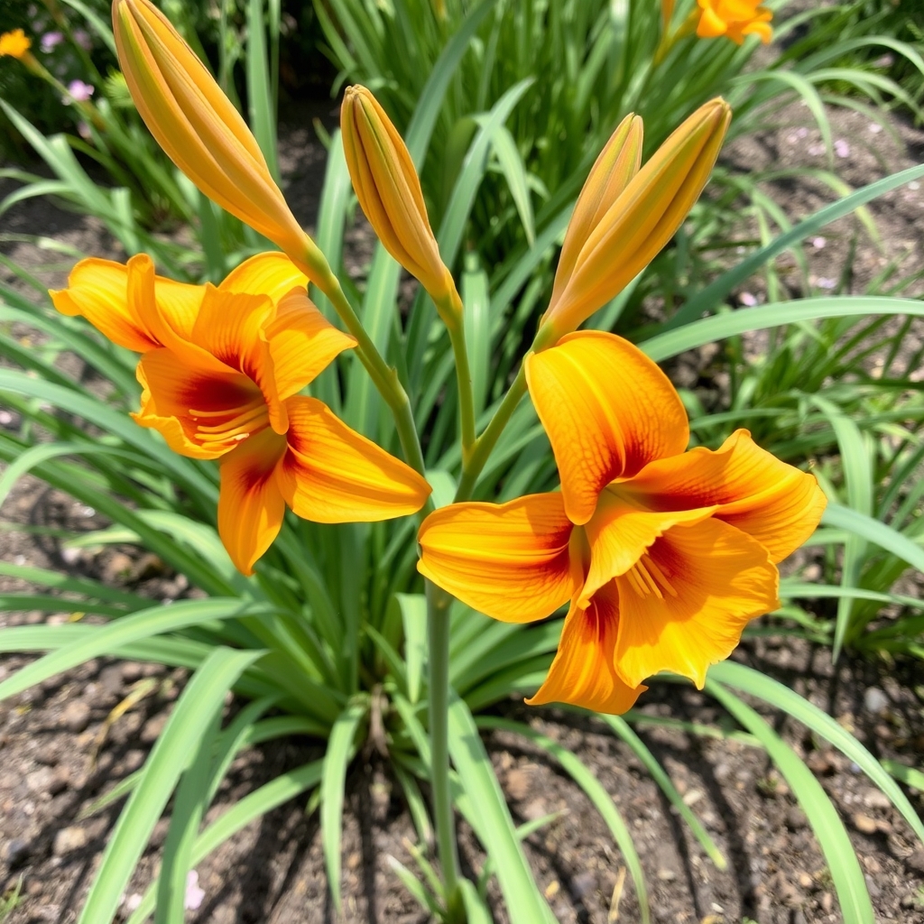 Hemerocallis 'Desert Bandit'