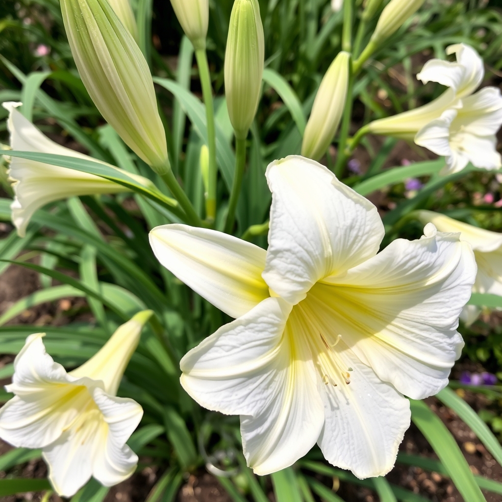 Hemerocallis 'Diamond Dust'