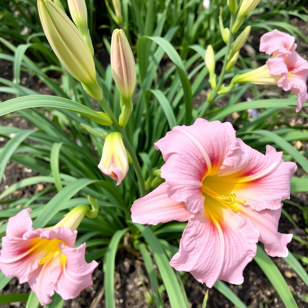 Hemerocallis 'Elizabeth Salter'