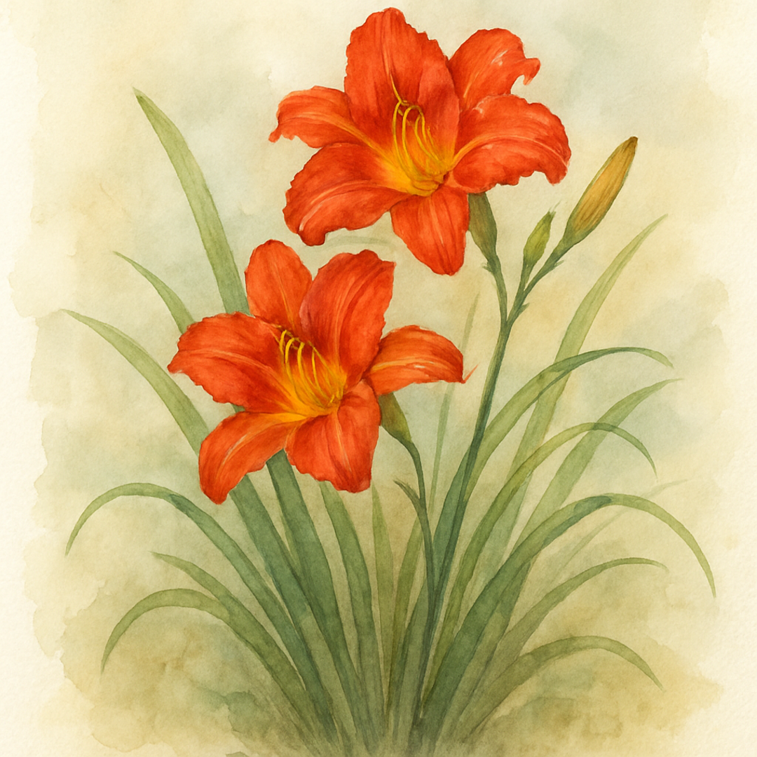 Hemerocallis 'Fire from Heaven'