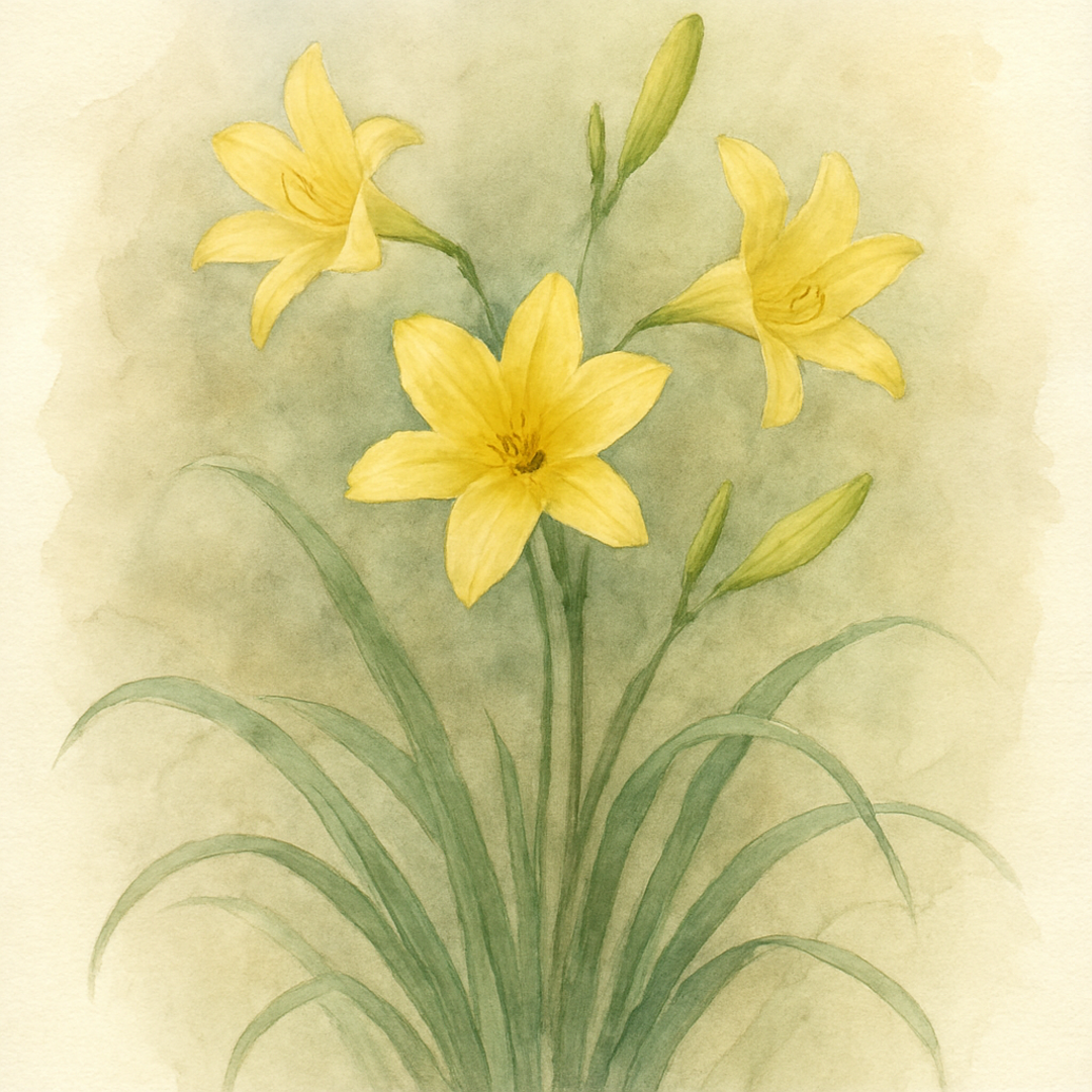 Hemerocallis lilioasphodelus