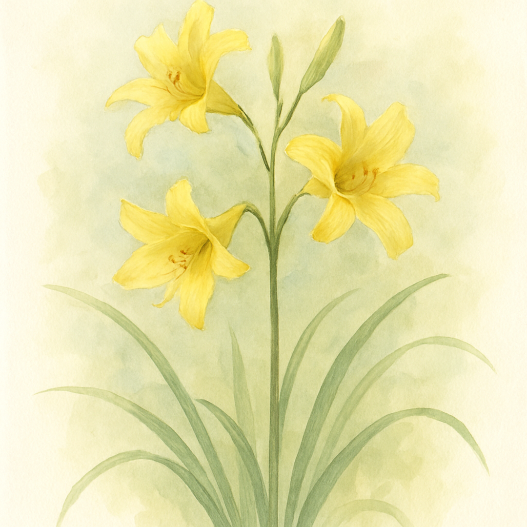 Hemerocallis lilioasphodelus