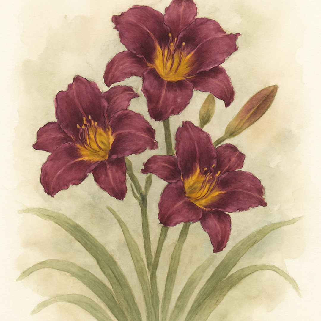 Hemerocallis 'Summer Wine'