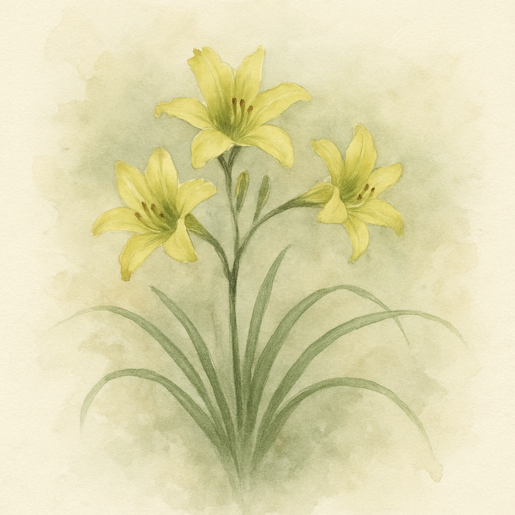 Hemerocallis 'Wayside Green Imp'