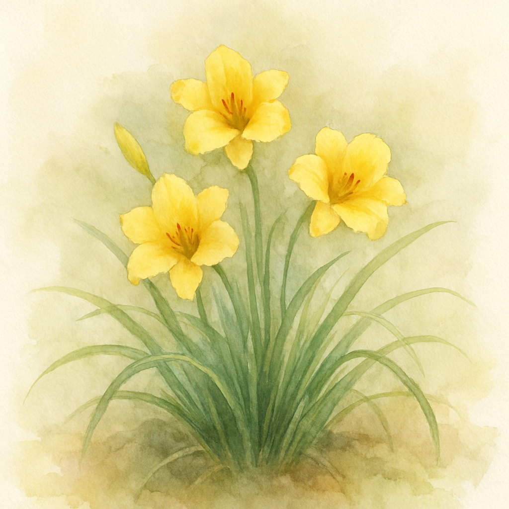 Hemerocallis 'Yellow Lollipop'
