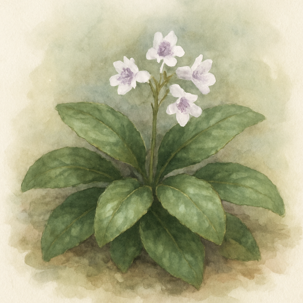 Hemiboea strigosa