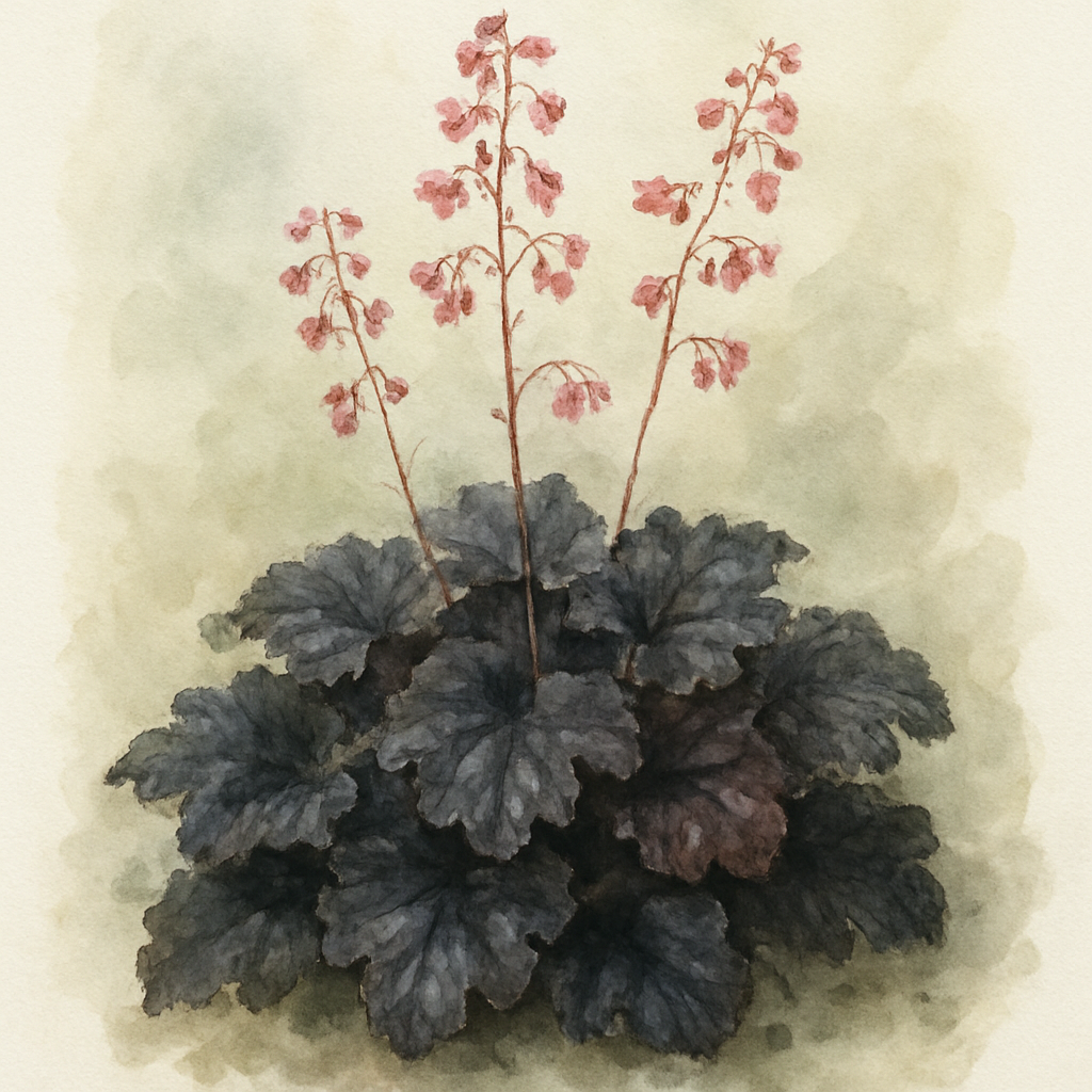 Heuchera 'Black Forest Cake'