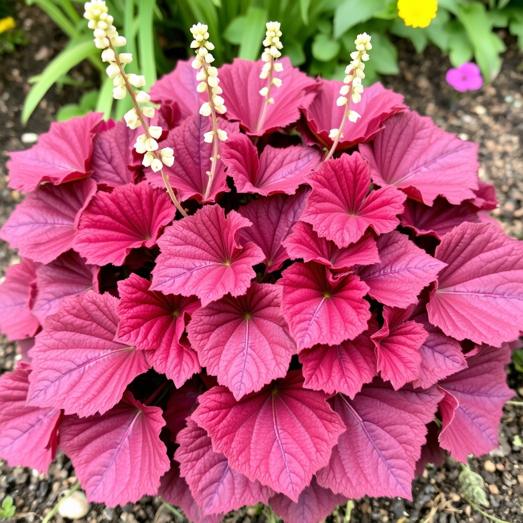 Heuchera ‘Bloody Dinosaur’