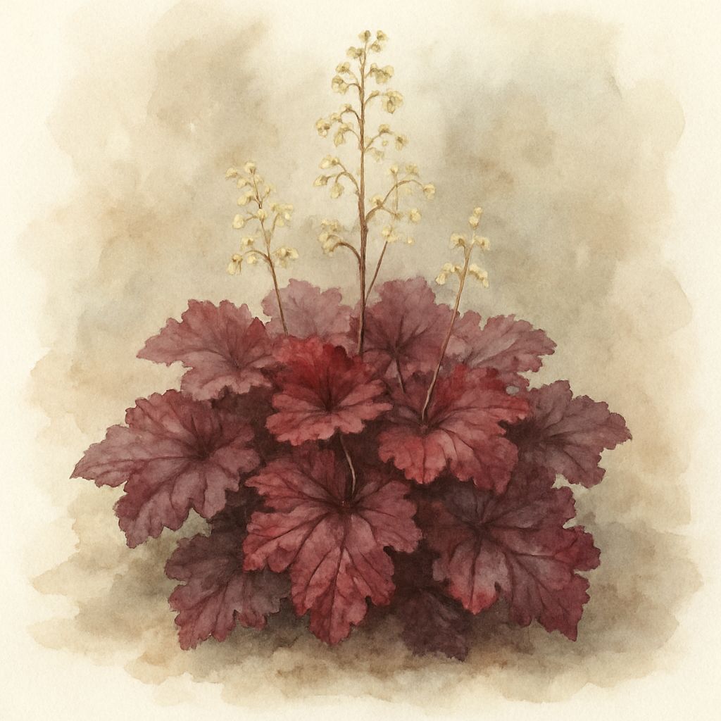 Heuchera ‘Bloody Dinosaur’