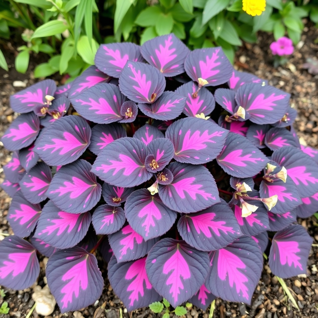 Heuchera Midnight Rose