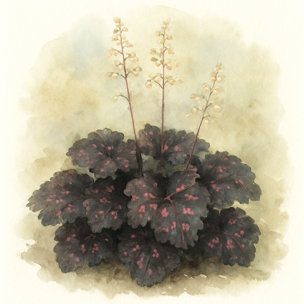 Heuchera Midnight Rose
