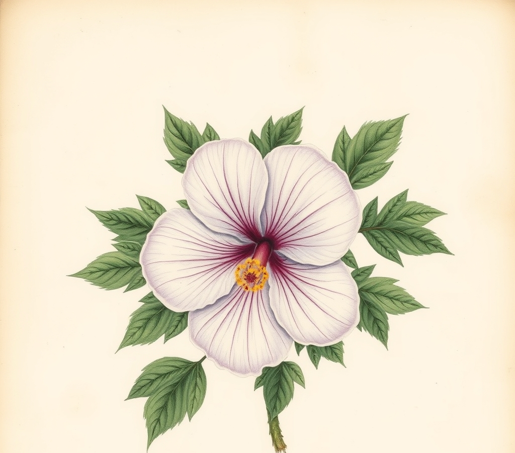 Hibiscus 'Lavender Chiffon' Shrub