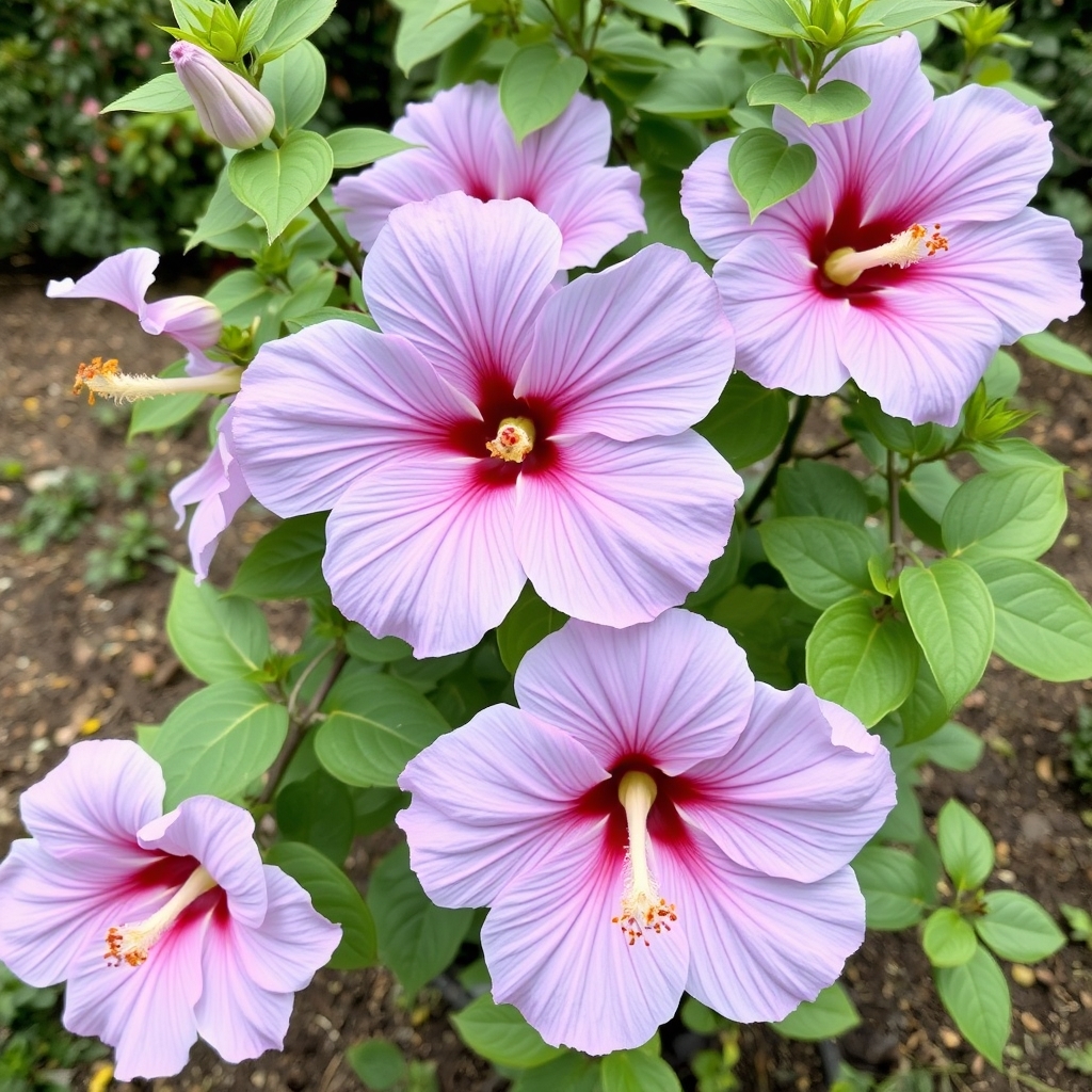 Hibiscus 'Lavender Chiffon'