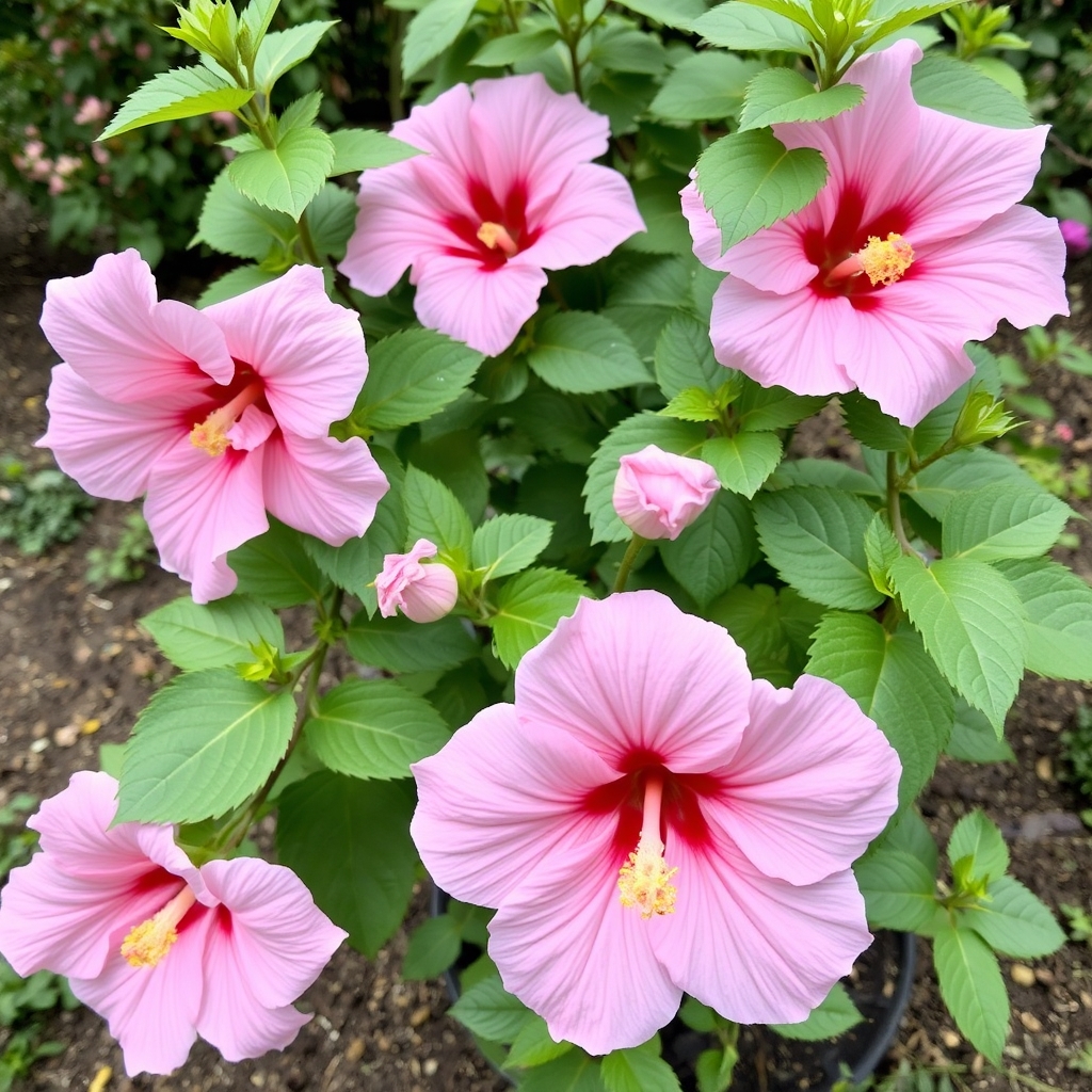 Hibiscus 'Pink Chiffon'