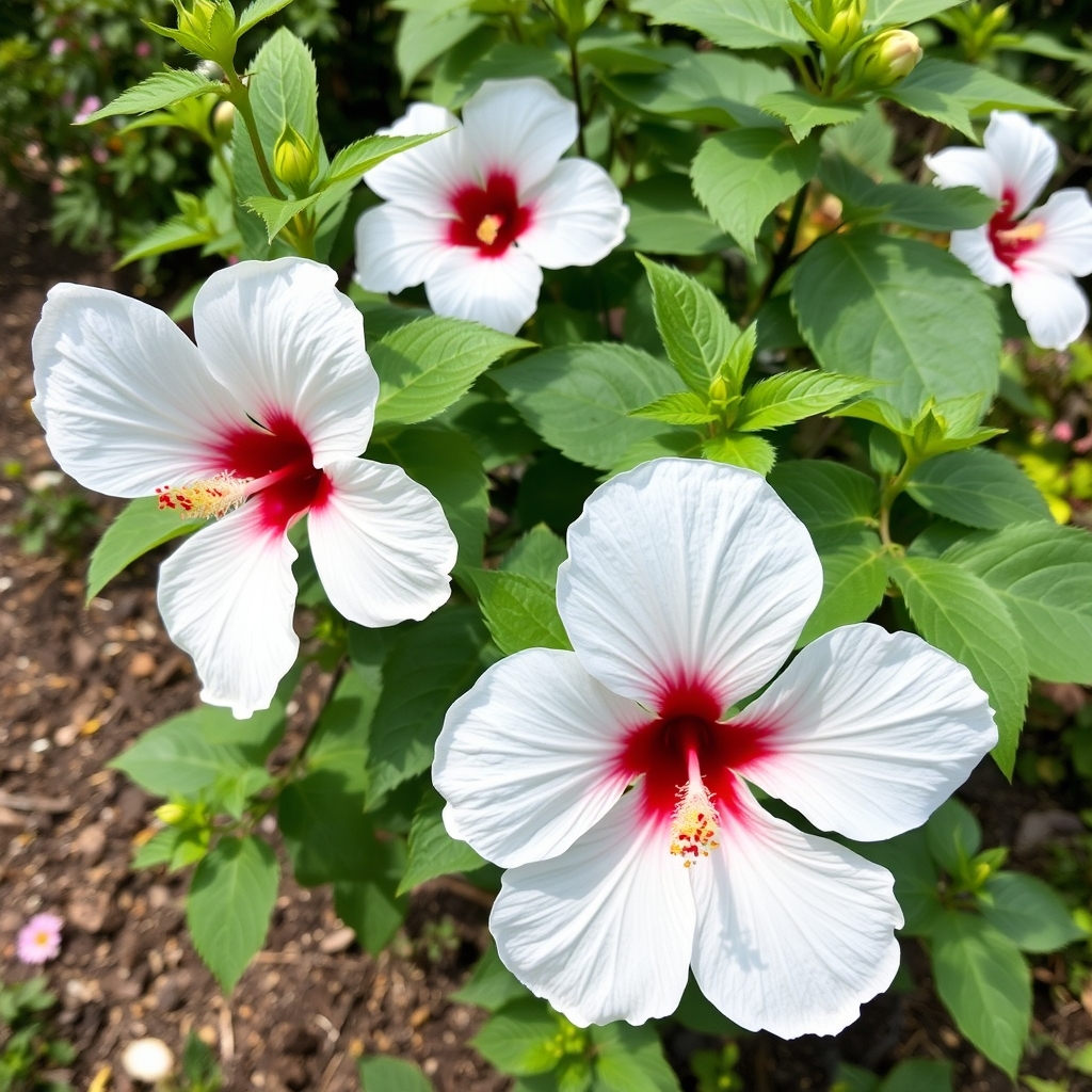 Hibiscus 'Red Heart'
