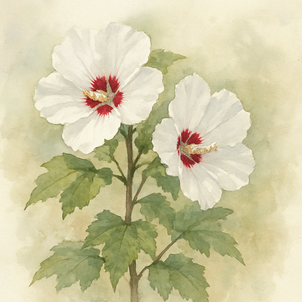 Hibiscus 'Red Heart'