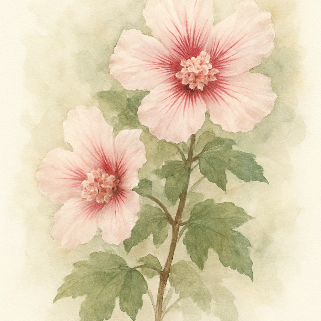 Hibiscus 'Starburst Chiffon'