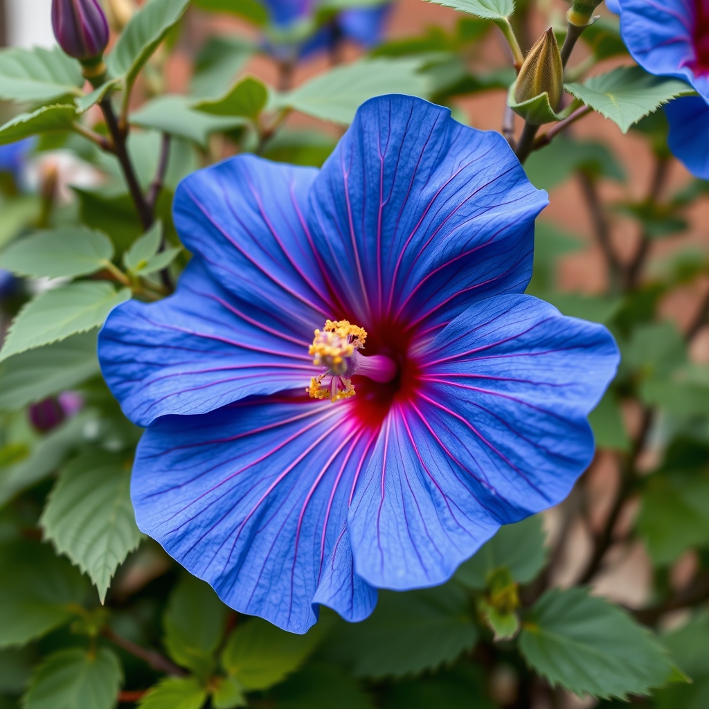 Hibiscus syriacus Blue Bird