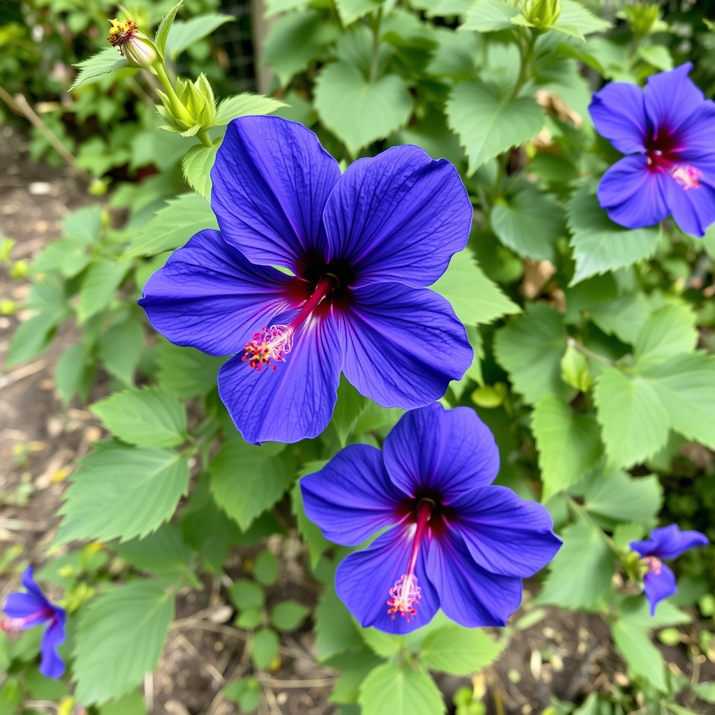 Hibiscus syriacus 'Marina' Shrub