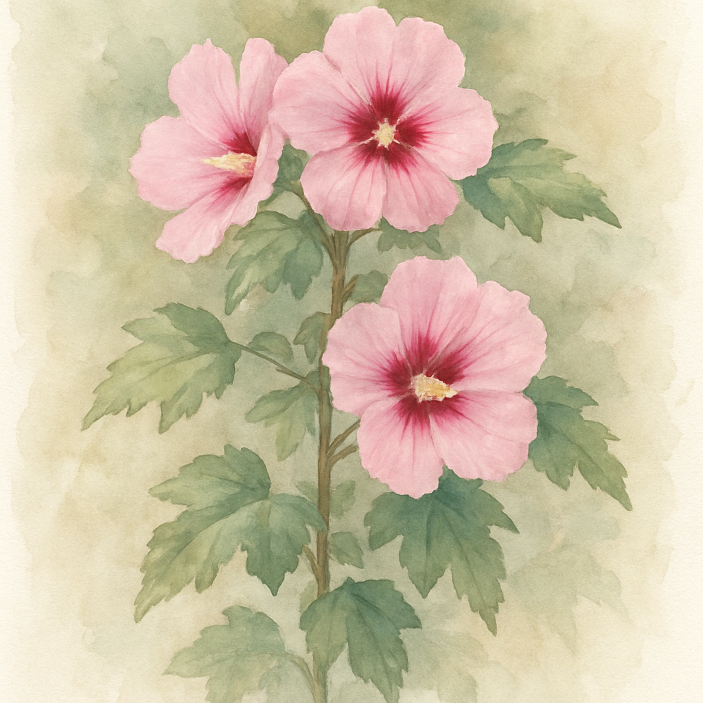 Hibiscus syriacus Woodbridge
