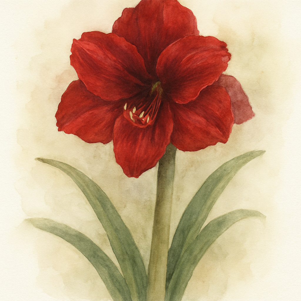 Hippeastrum 'Red Lion'