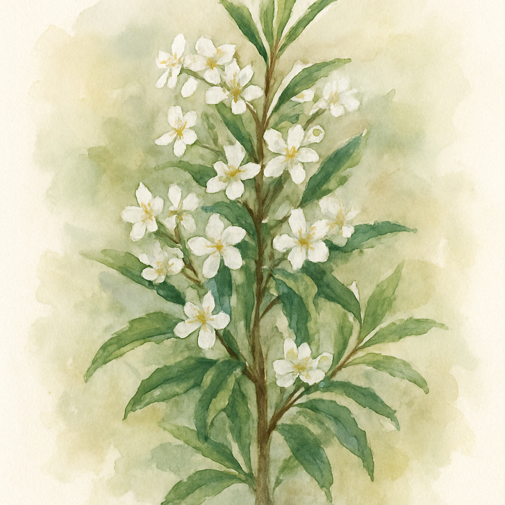Hoheria Sexstylosa Snow White