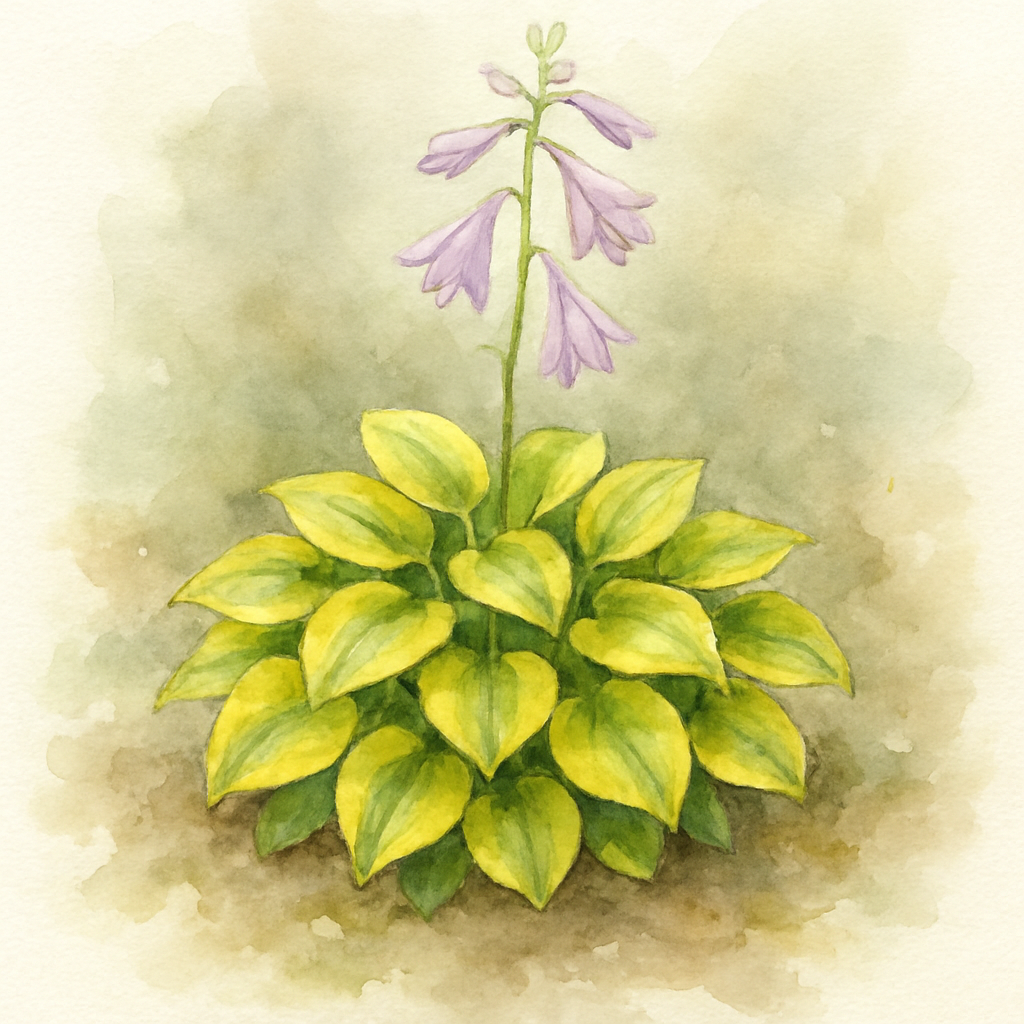 Hosta 'Cracker Crumbs'
