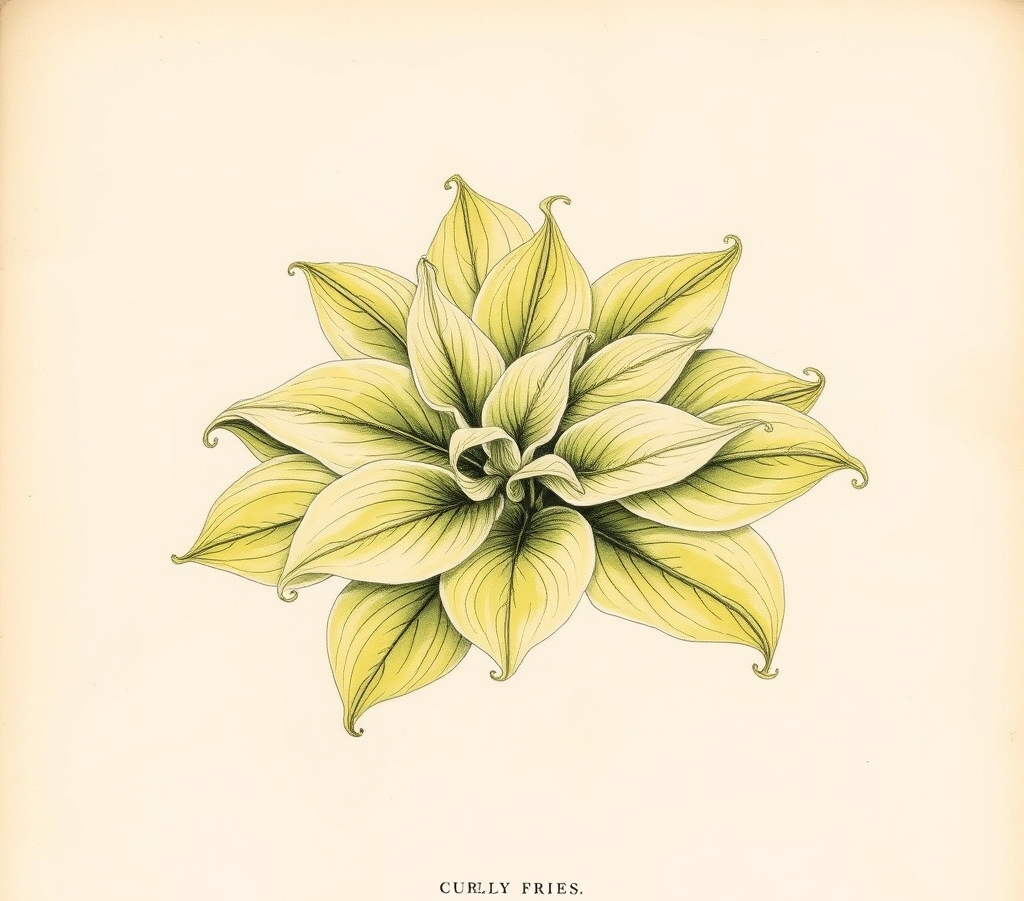 Hosta ‘Curly Fries’