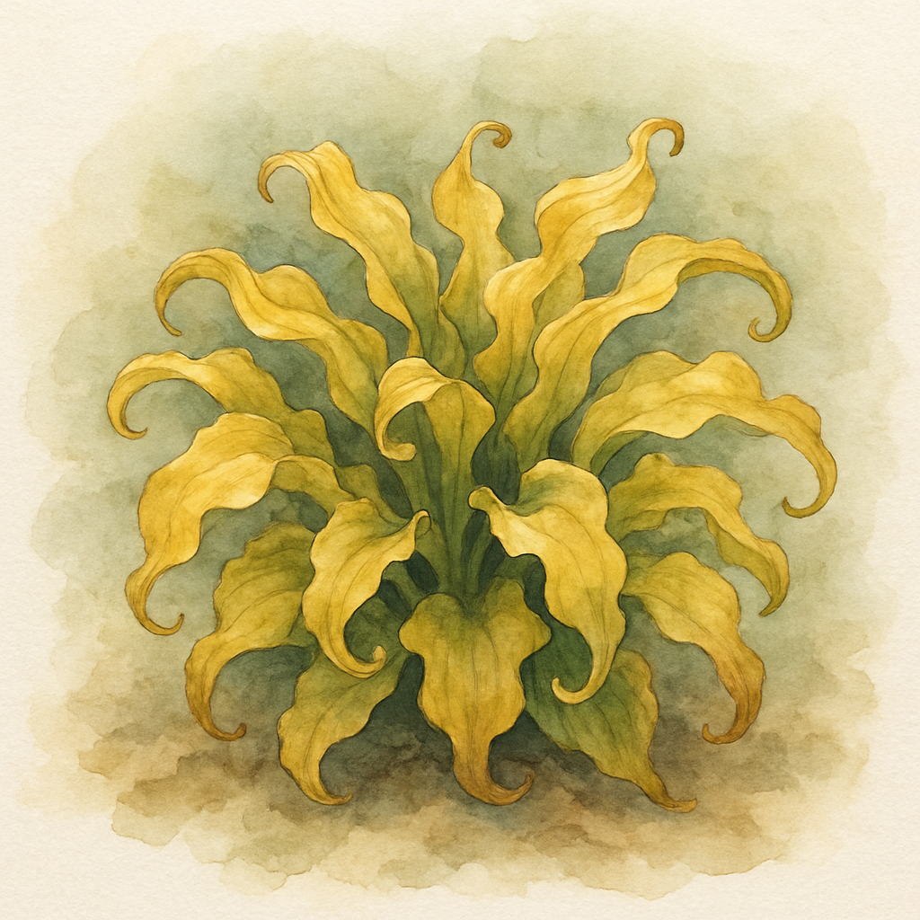 Hosta 'Curly Fries'