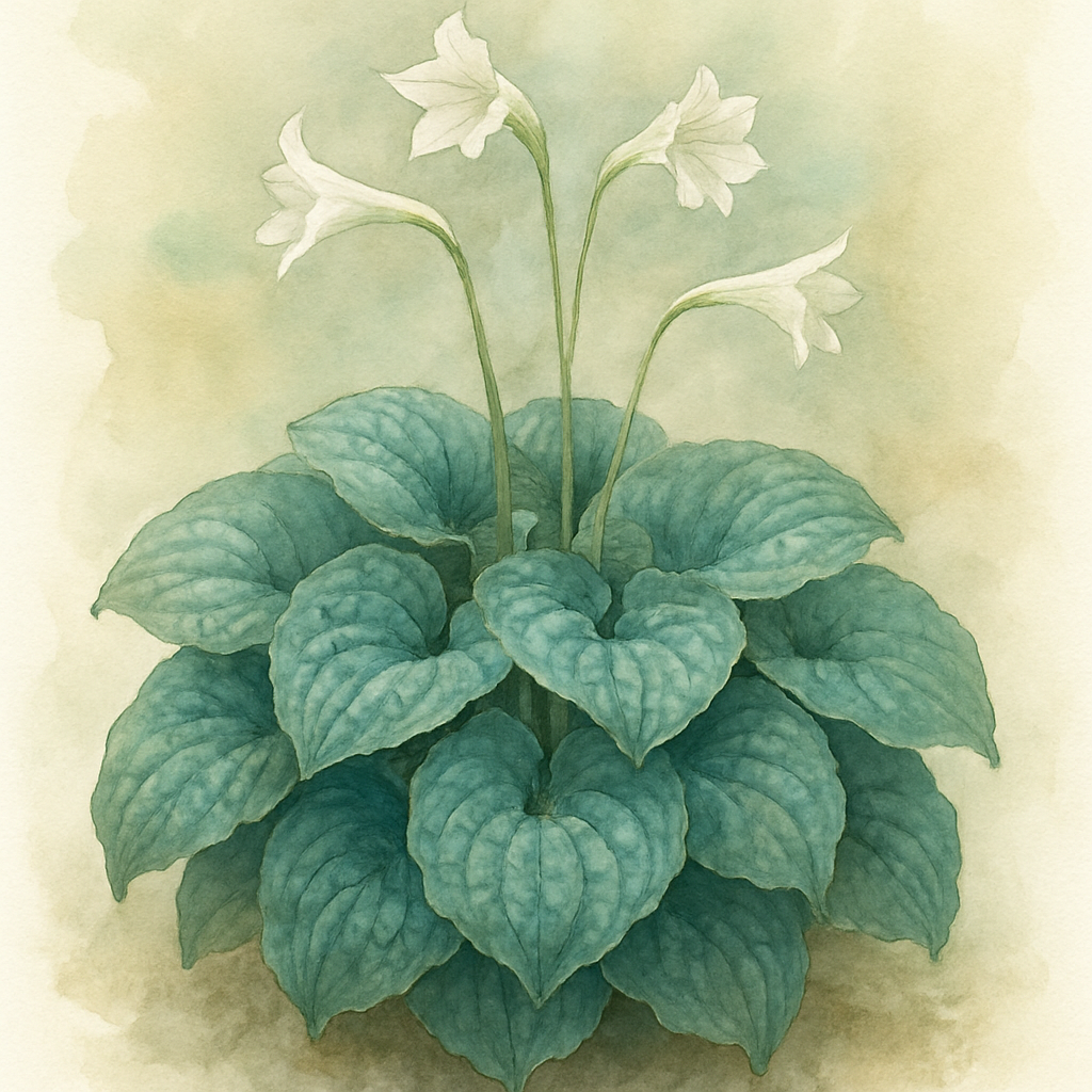 Hosta Abiqua Drinking Gourd