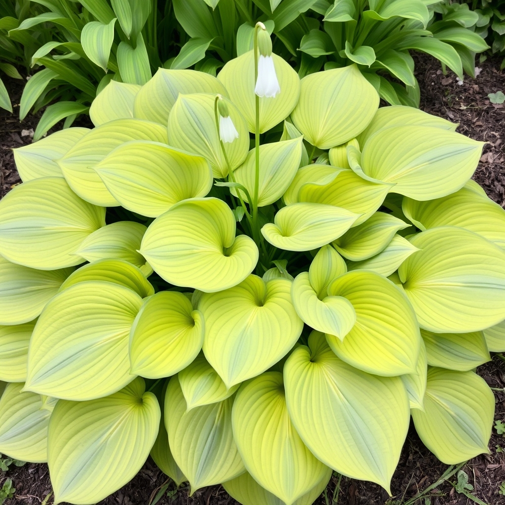 Hosta abiqua Moonbeam