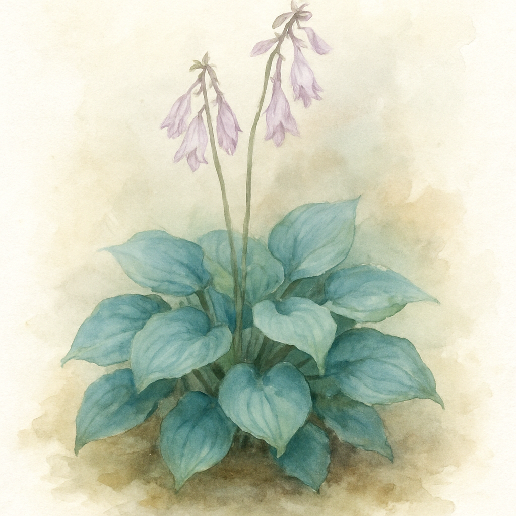 Hosta 'Baby Blue Eyes'