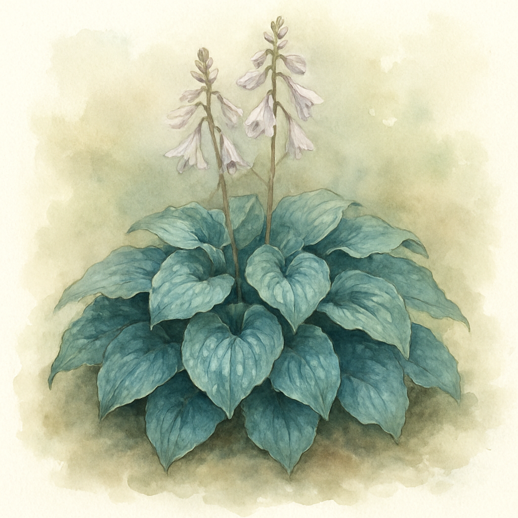 Hosta 'Beer Belly Blues'