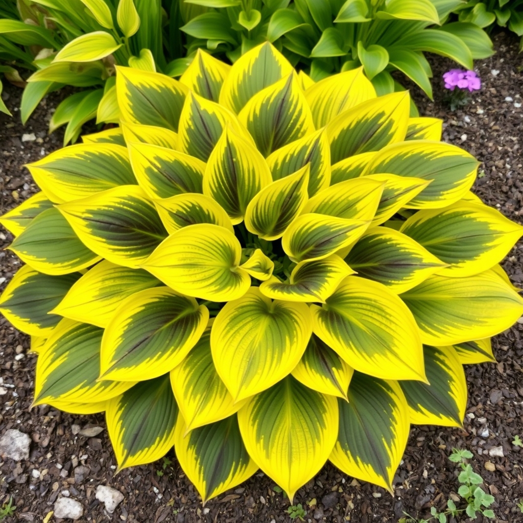 Hosta 'Blazing Hot'