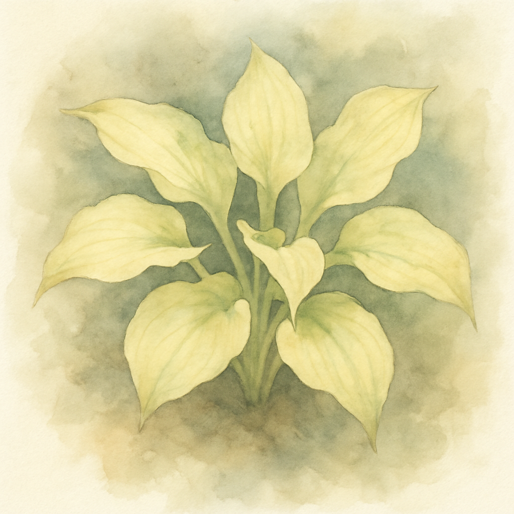 Hosta 'Blonde on Blonde'