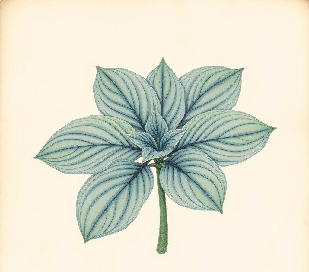 Hosta 'Blue Baron'